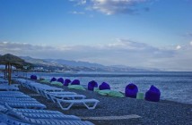 Отель Море, пляж Отель Море, пляж